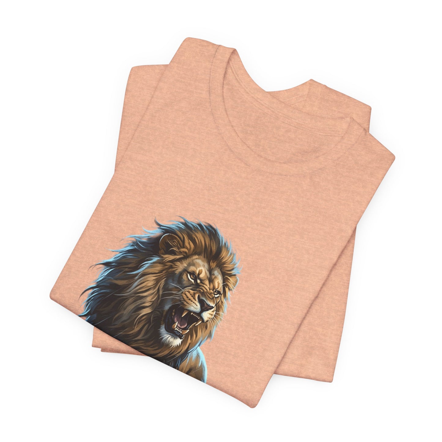 Roaring Lion Graphic Tee — Bold Wildlife T-Shirt