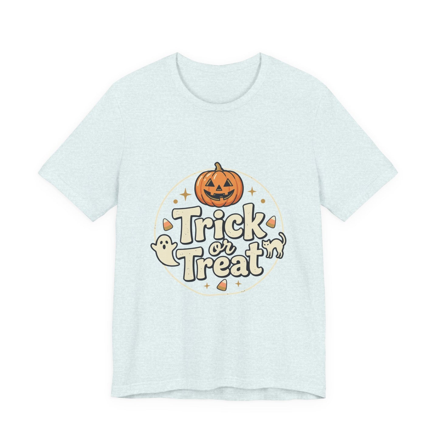 Halloween Trick or Treat T-Shirt — Pumpkin & Ghosts Costume Tee