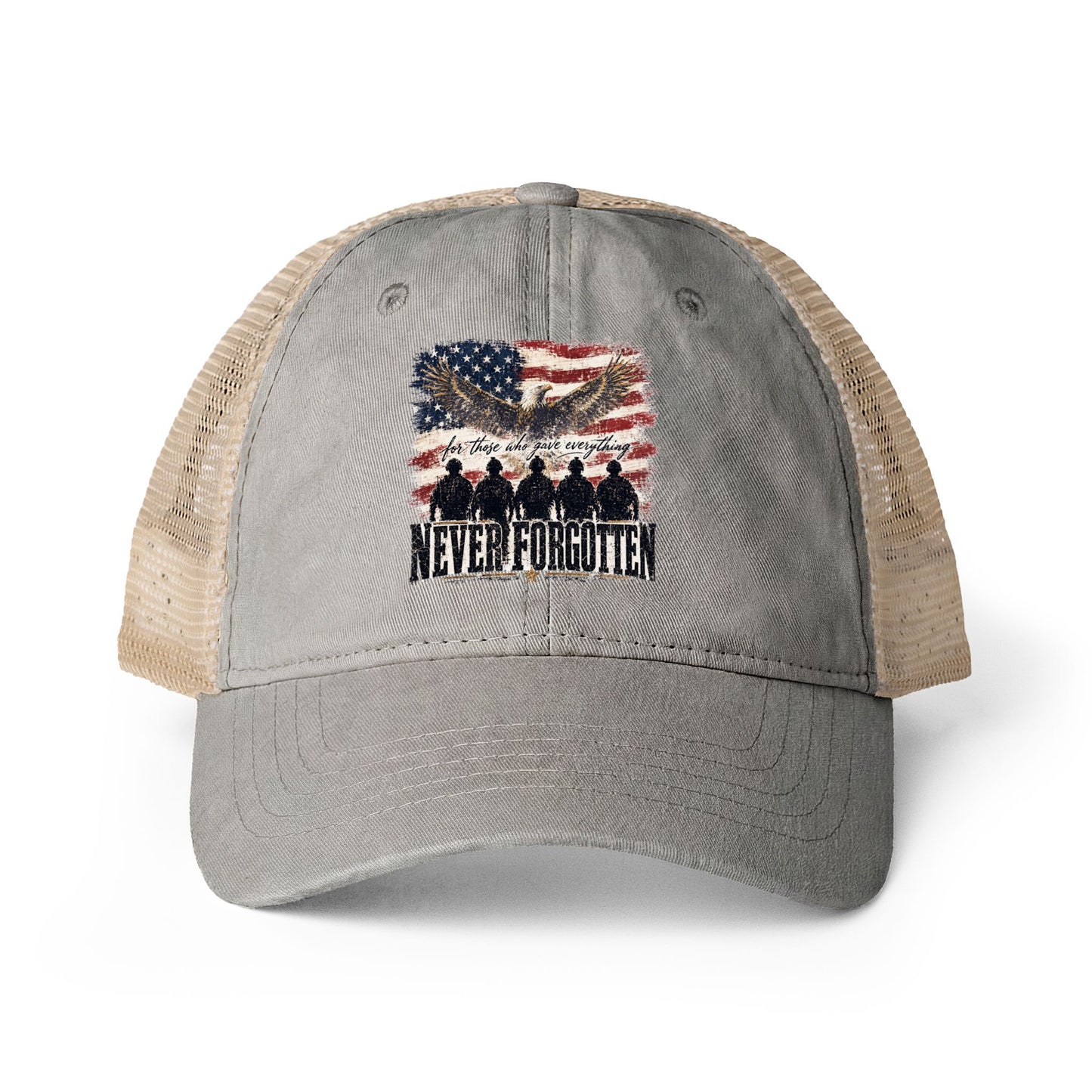 Women's Washed Mesh-Back Cap