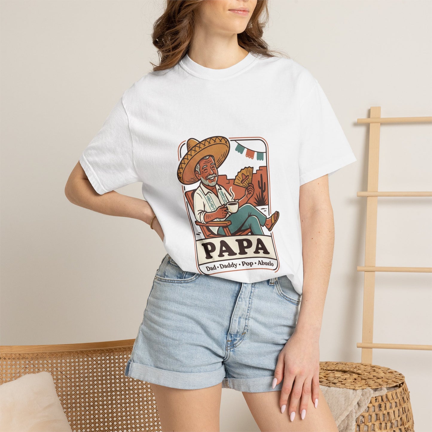 Mexican— Vintage Dad Tee (Papa • Dad • Daddy • Papá)