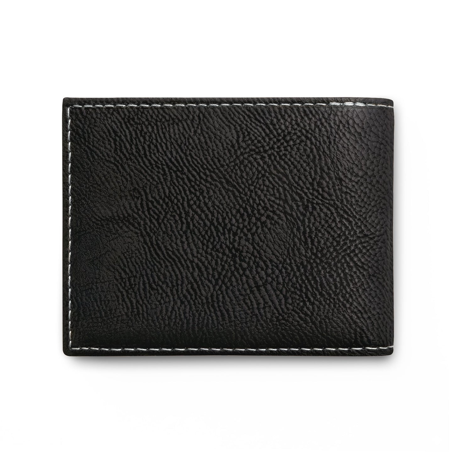 Bi-Fold Wallet — Minimal Leather Card Holder with Flip