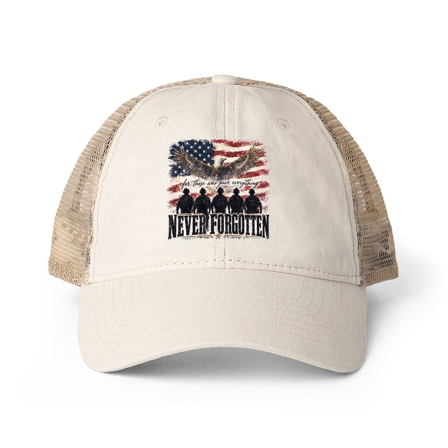 Women's Washed Mesh-Back Cap
