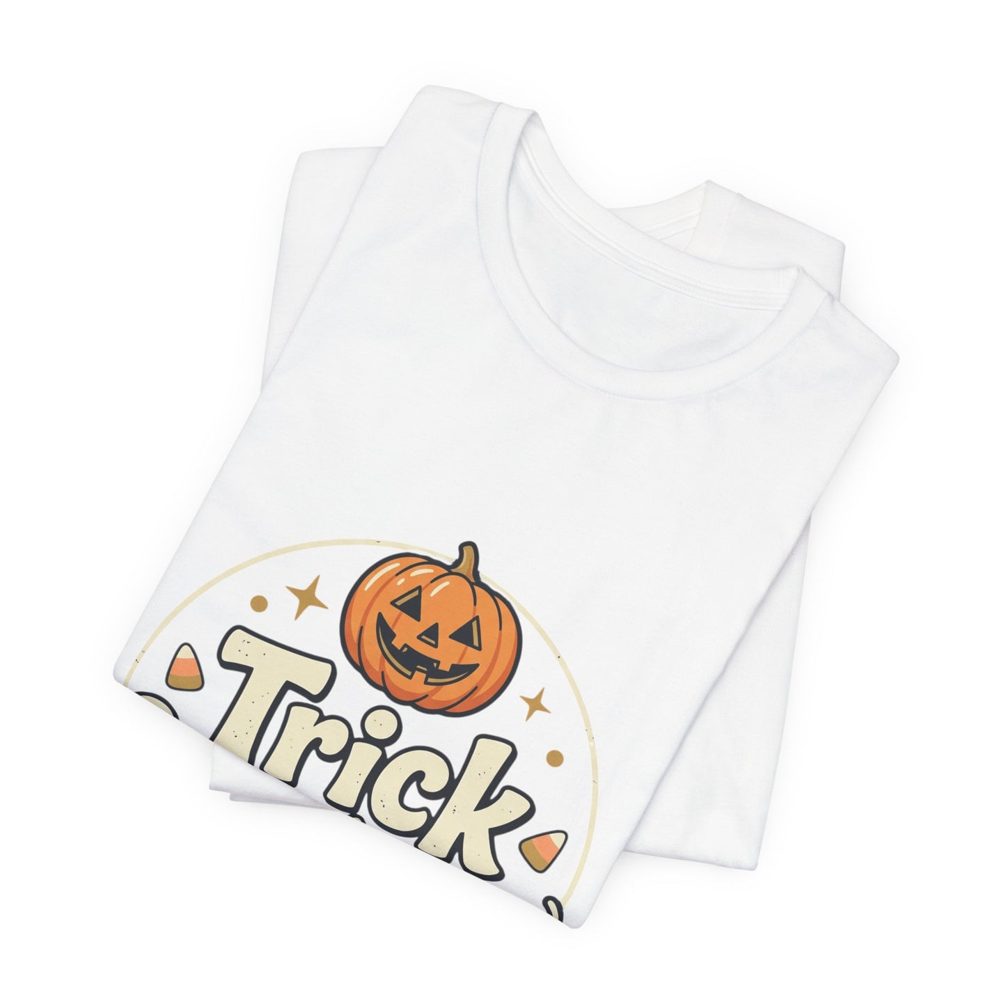 Halloween Trick or Treat T-Shirt — Pumpkin & Ghosts Costume Tee