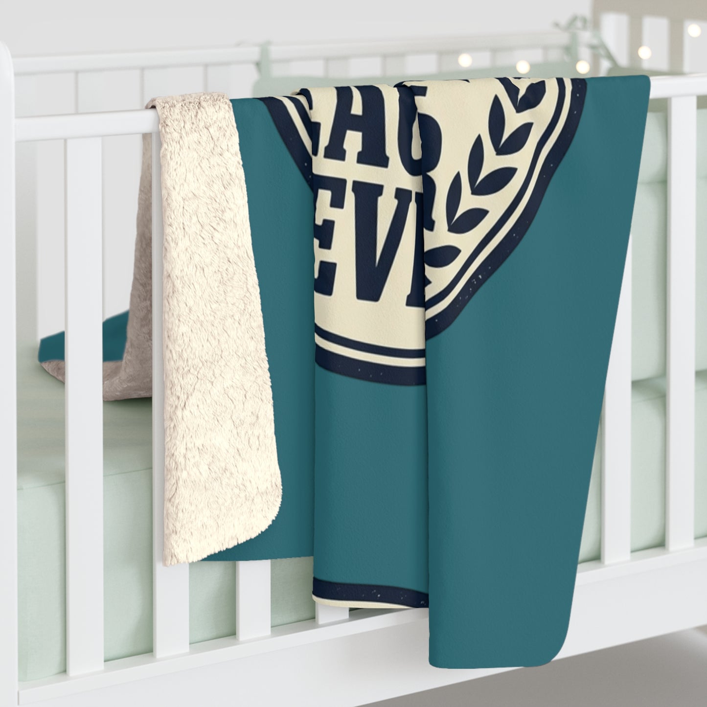 Sherpa Blanket — "Best Teacher Ever" Cozy Teacher Appreciation Throw