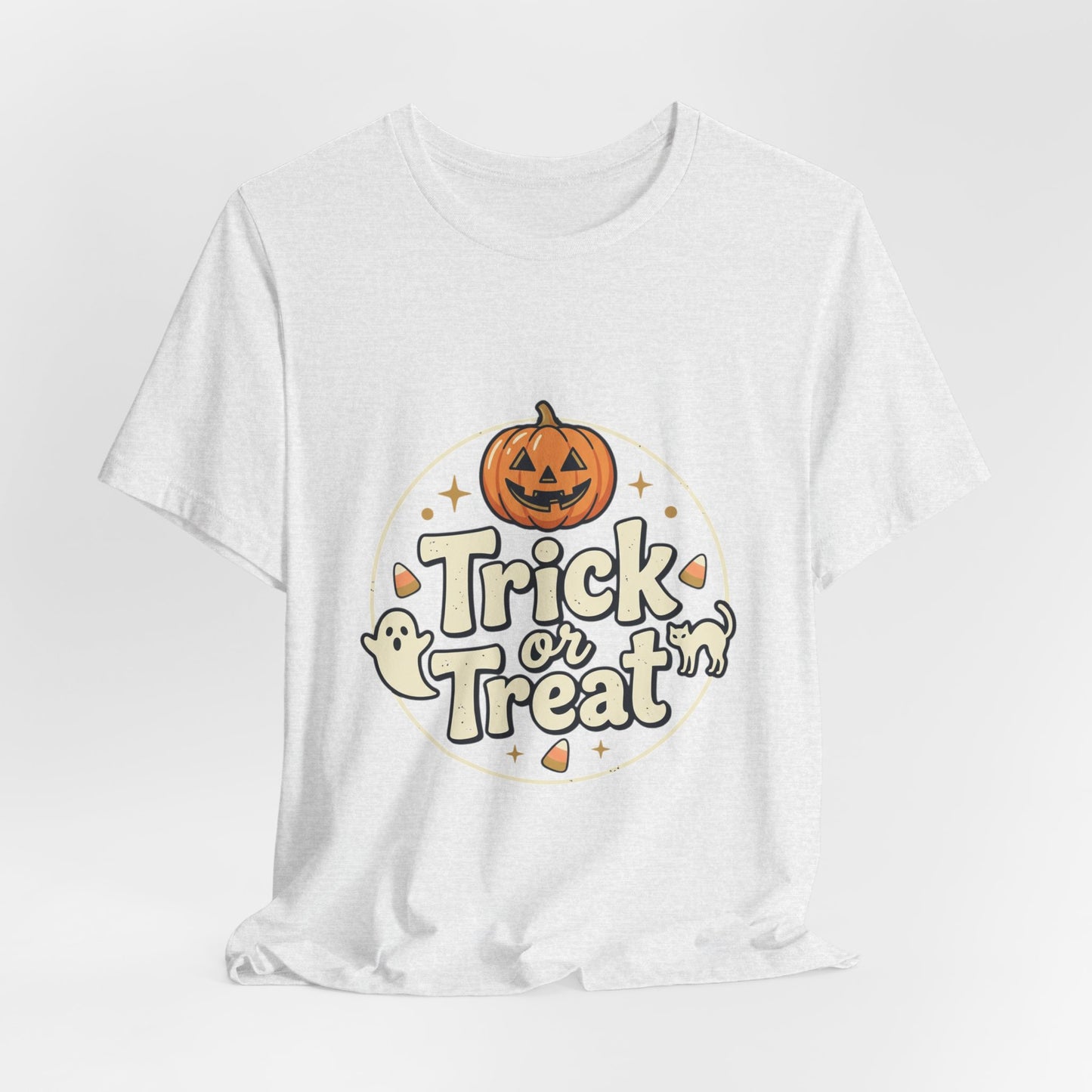 Halloween Trick or Treat T-Shirt — Pumpkin & Ghosts Costume Tee