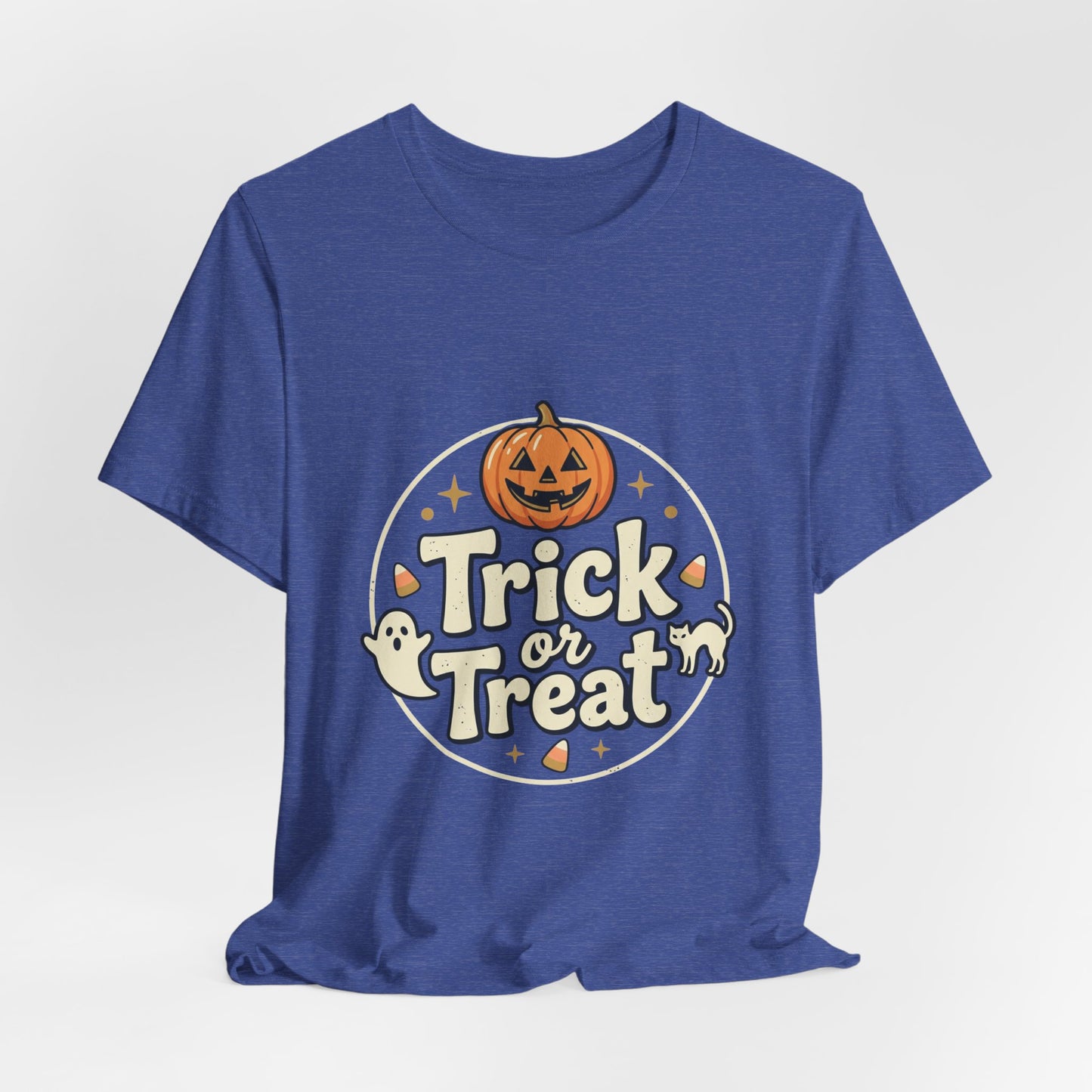 Halloween Trick or Treat T-Shirt — Pumpkin & Ghosts Costume Tee