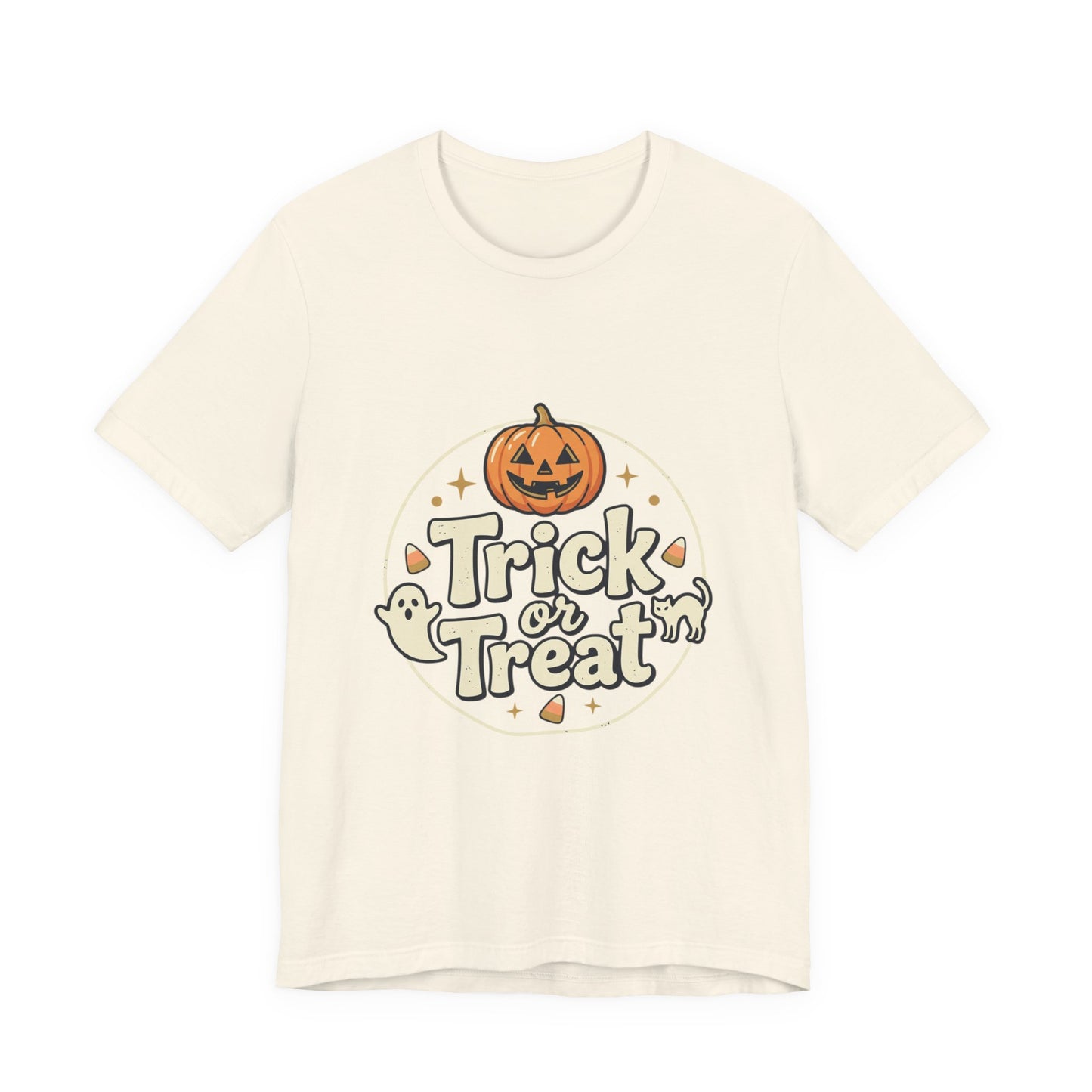 Halloween Trick or Treat T-Shirt — Pumpkin & Ghosts Costume Tee