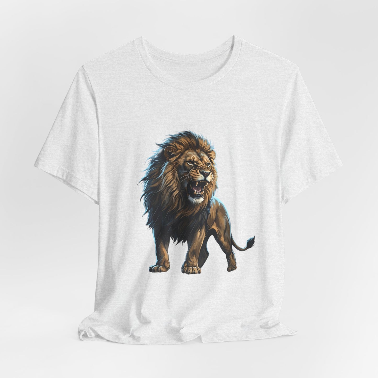 Roaring Lion Graphic Tee — Bold Wildlife T-Shirt