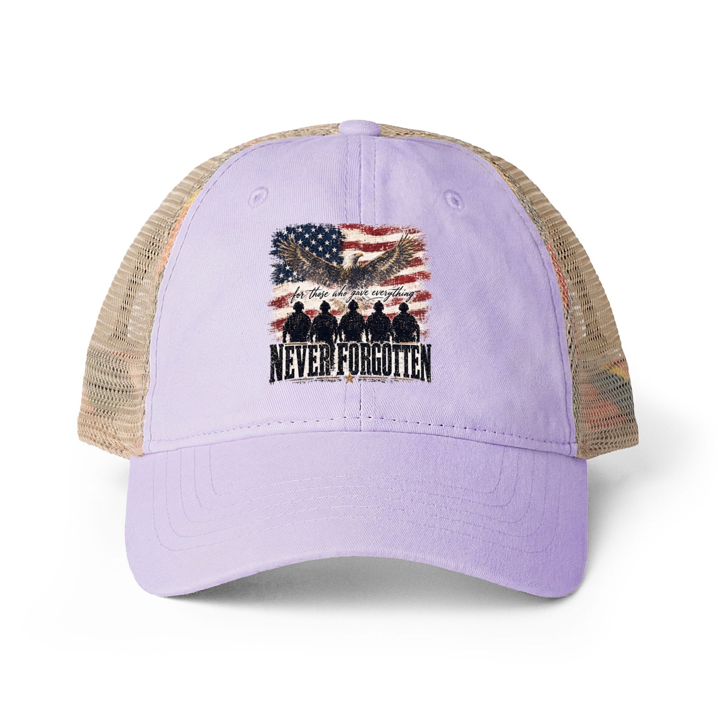 Women's Washed Mesh-Back Cap