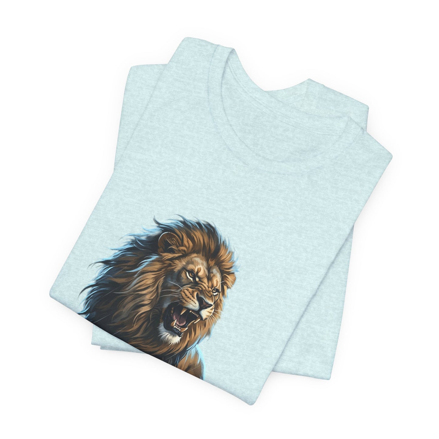 Roaring Lion Graphic Tee — Bold Wildlife T-Shirt