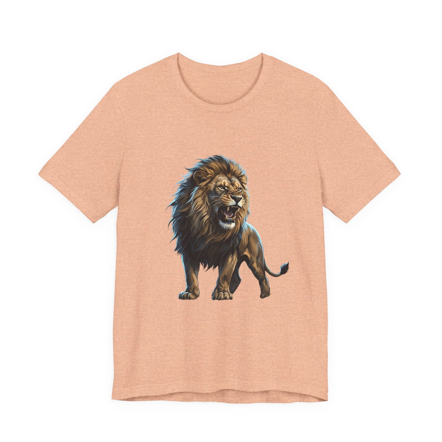Roaring Lion Graphic Tee — Bold Wildlife T-Shirt