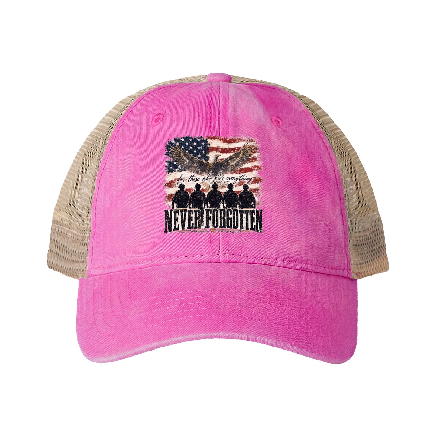 Women's Washed Mesh-Back Cap