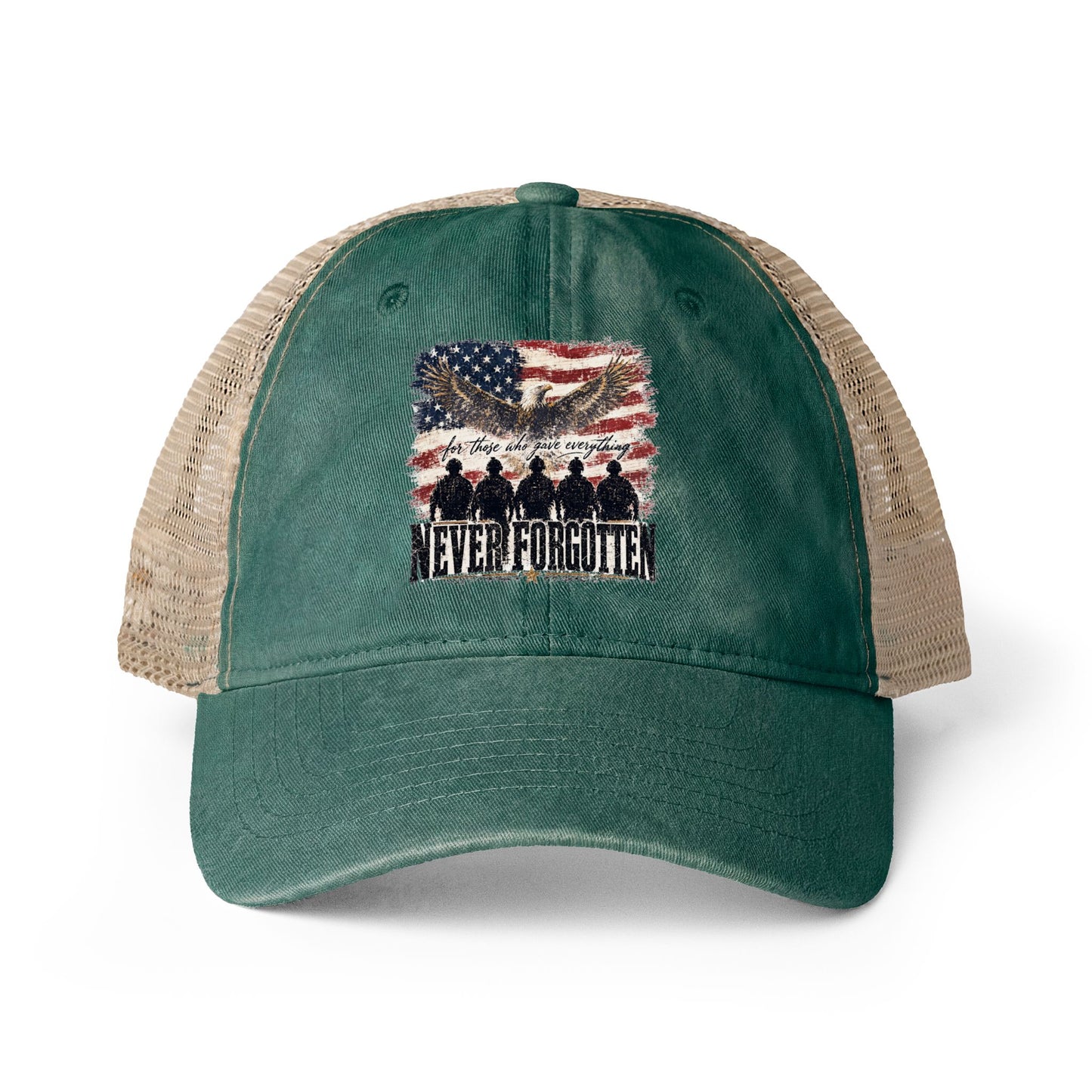 Women's Washed Mesh-Back Cap