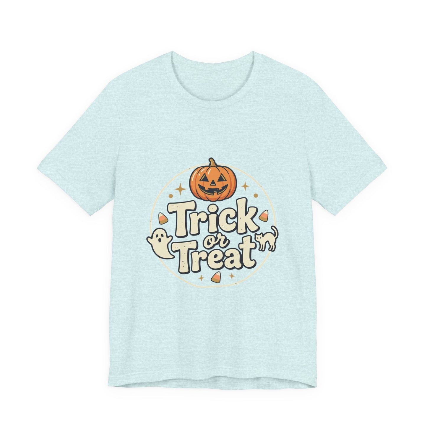 Halloween Trick or Treat T-Shirt — Pumpkin & Ghosts Costume Tee