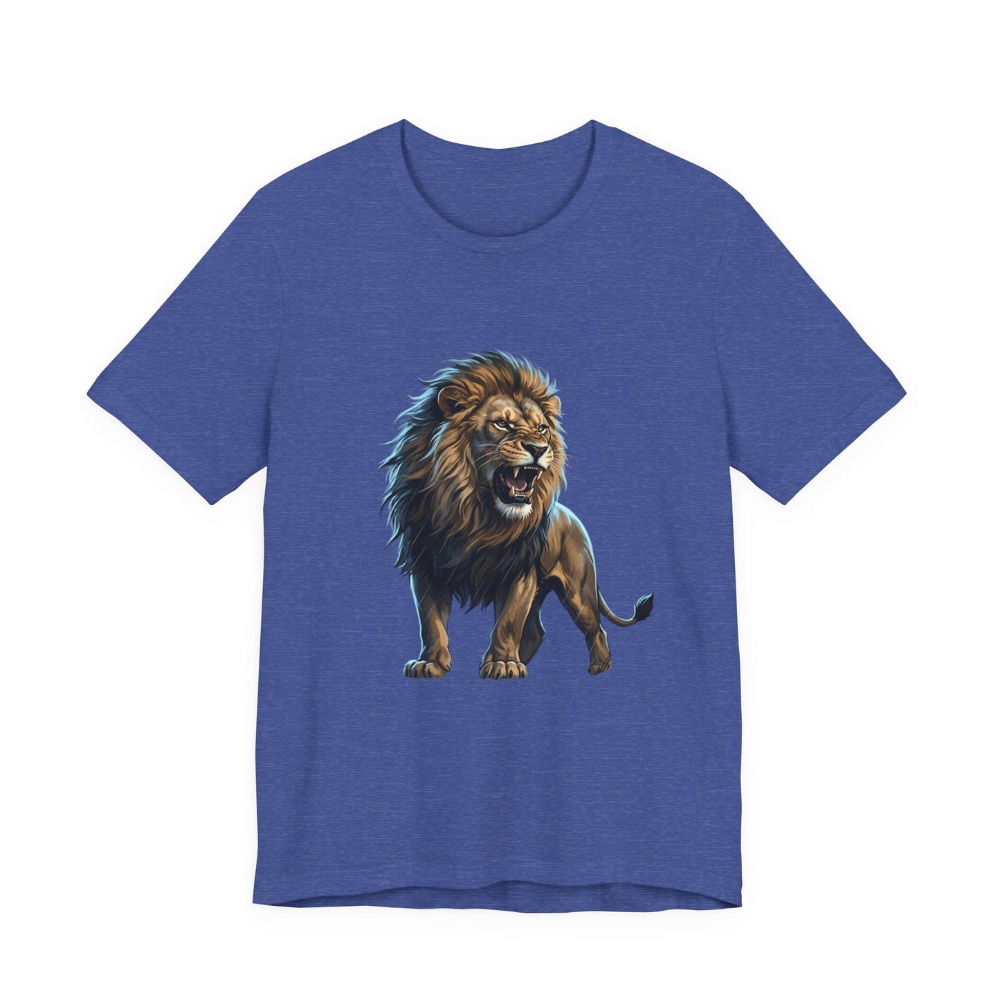 Roaring Lion Graphic Tee — Bold Wildlife T-Shirt