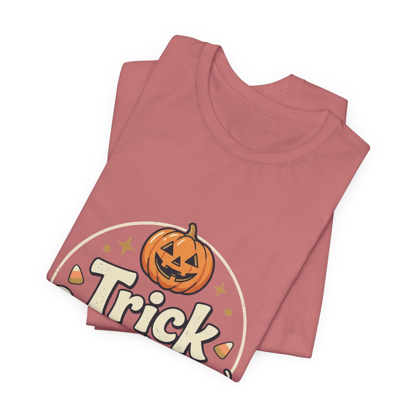Halloween Trick or Treat T-Shirt — Pumpkin & Ghosts Costume Tee