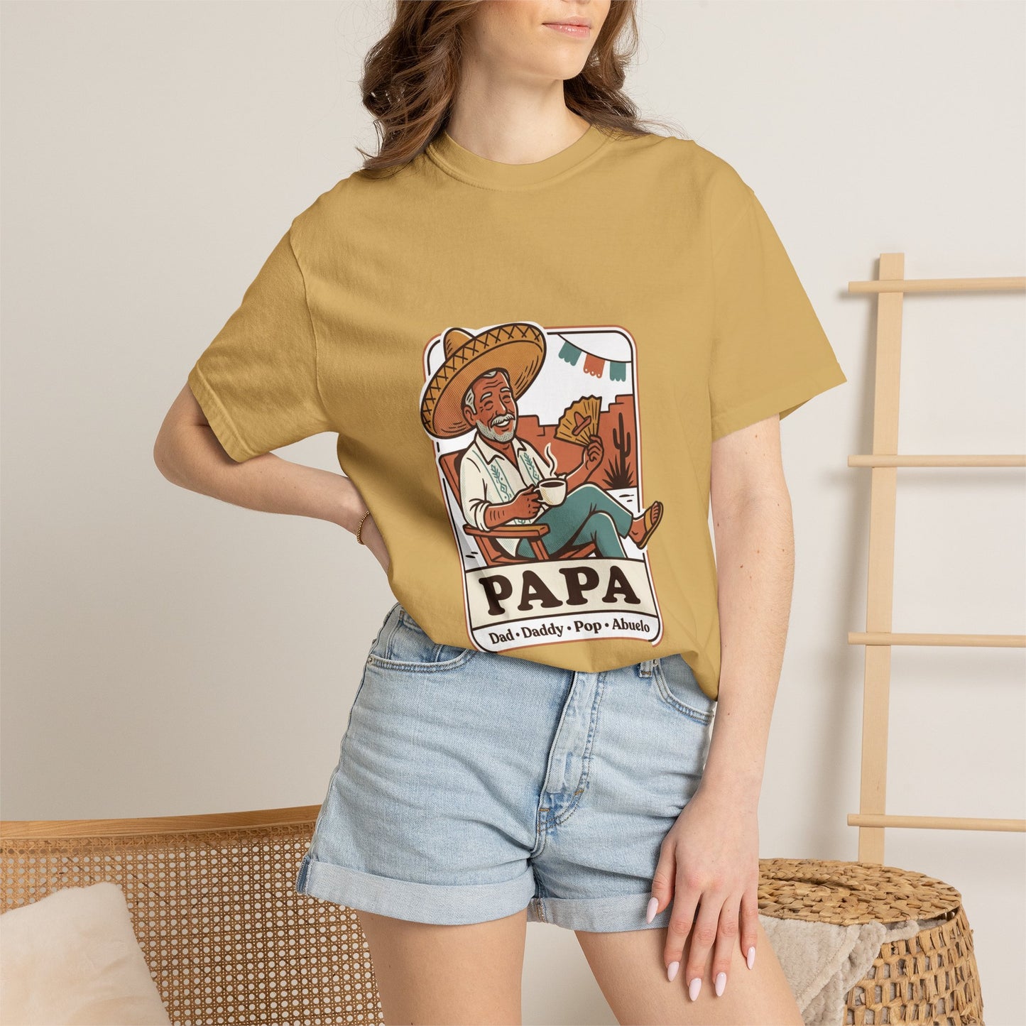 Mexican— Vintage Dad Tee (Papa • Dad • Daddy • Papá)