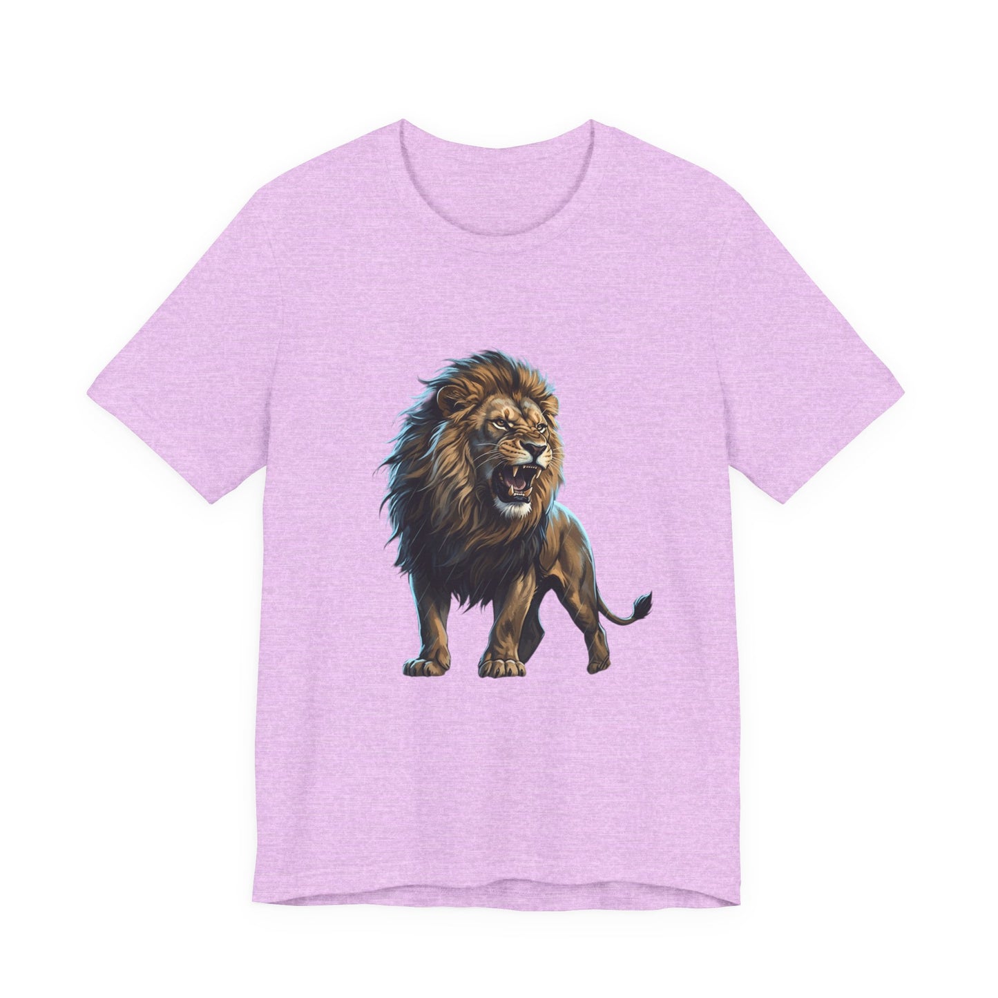 Roaring Lion Graphic Tee — Bold Wildlife T-Shirt