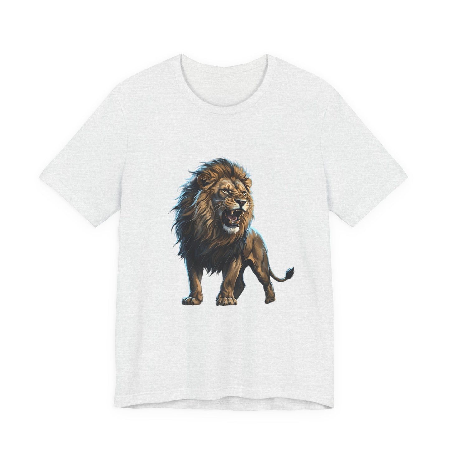 Roaring Lion Graphic Tee — Bold Wildlife T-Shirt