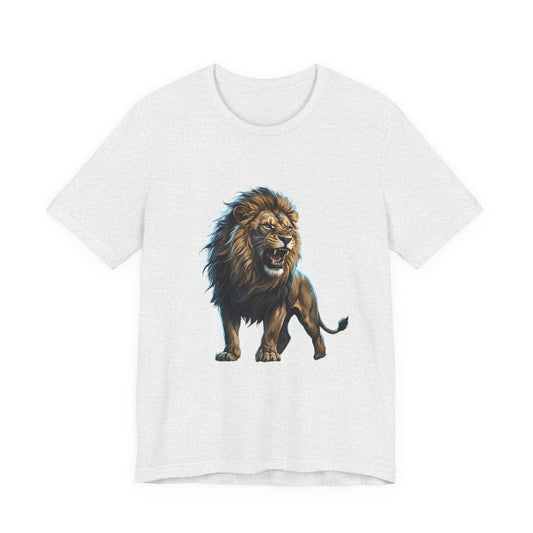 Roaring Lion Graphic Tee — Bold Wildlife T-Shirt