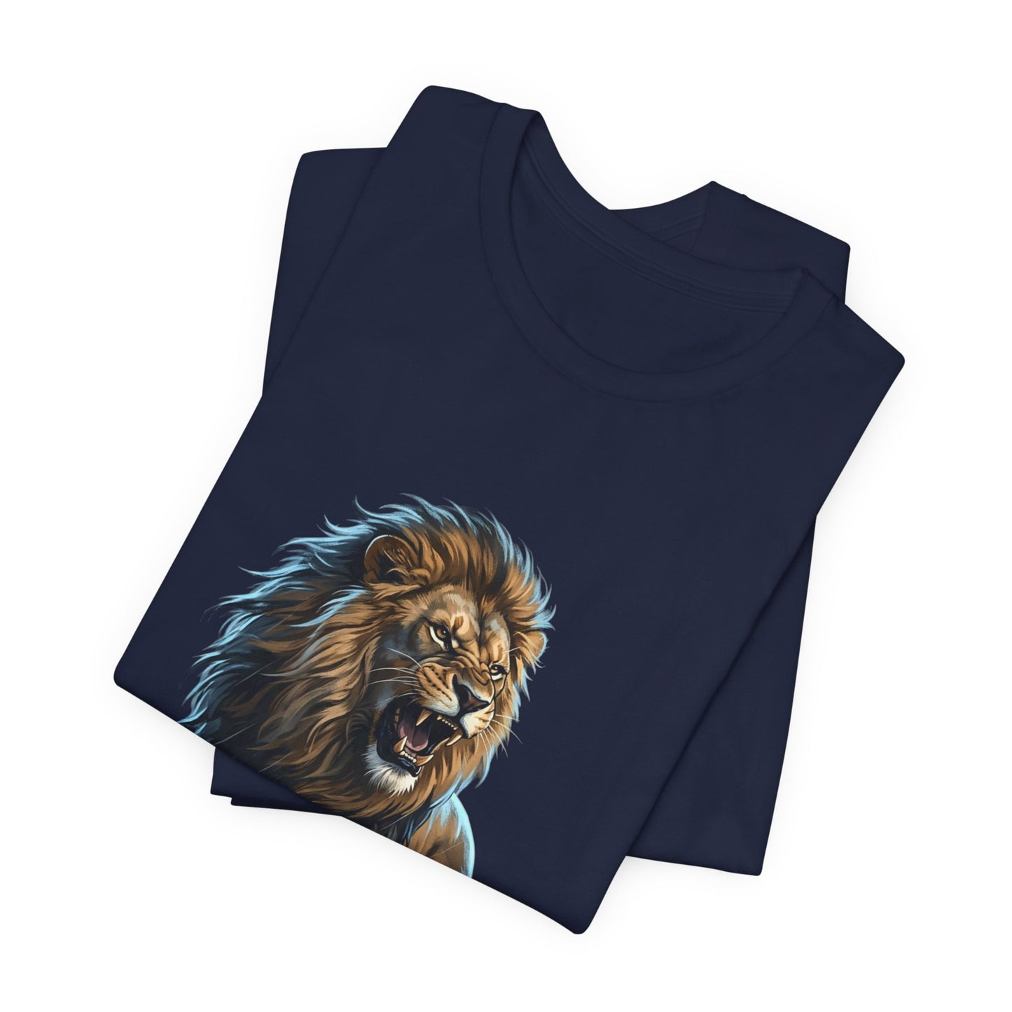 Roaring Lion Graphic Tee — Bold Wildlife T-Shirt