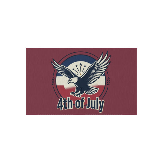 4th of July Eagle Outdoor Rug – Patriotic American Flag Doormat