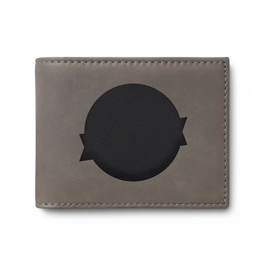 Bi-Fold Wallet — Minimal Leather Card Holder with Flip
