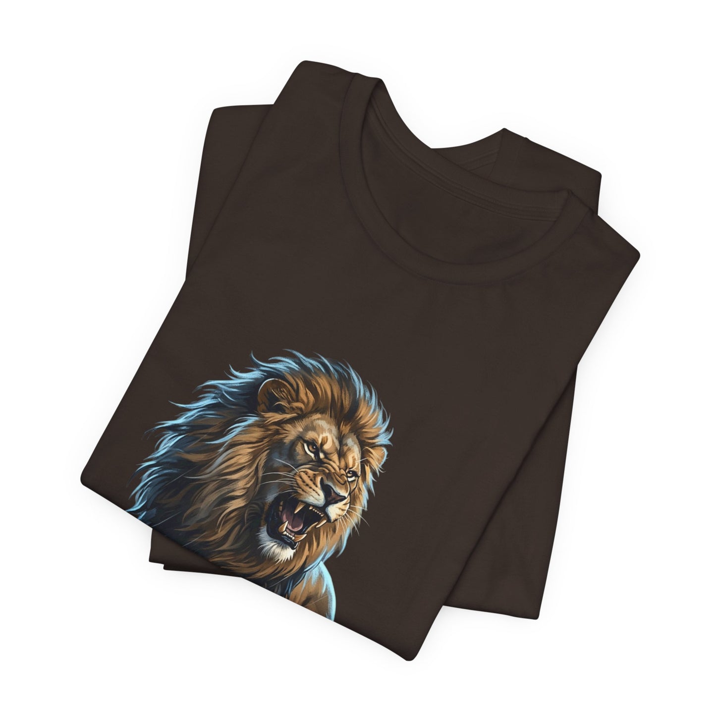 Roaring Lion Graphic Tee — Bold Wildlife T-Shirt