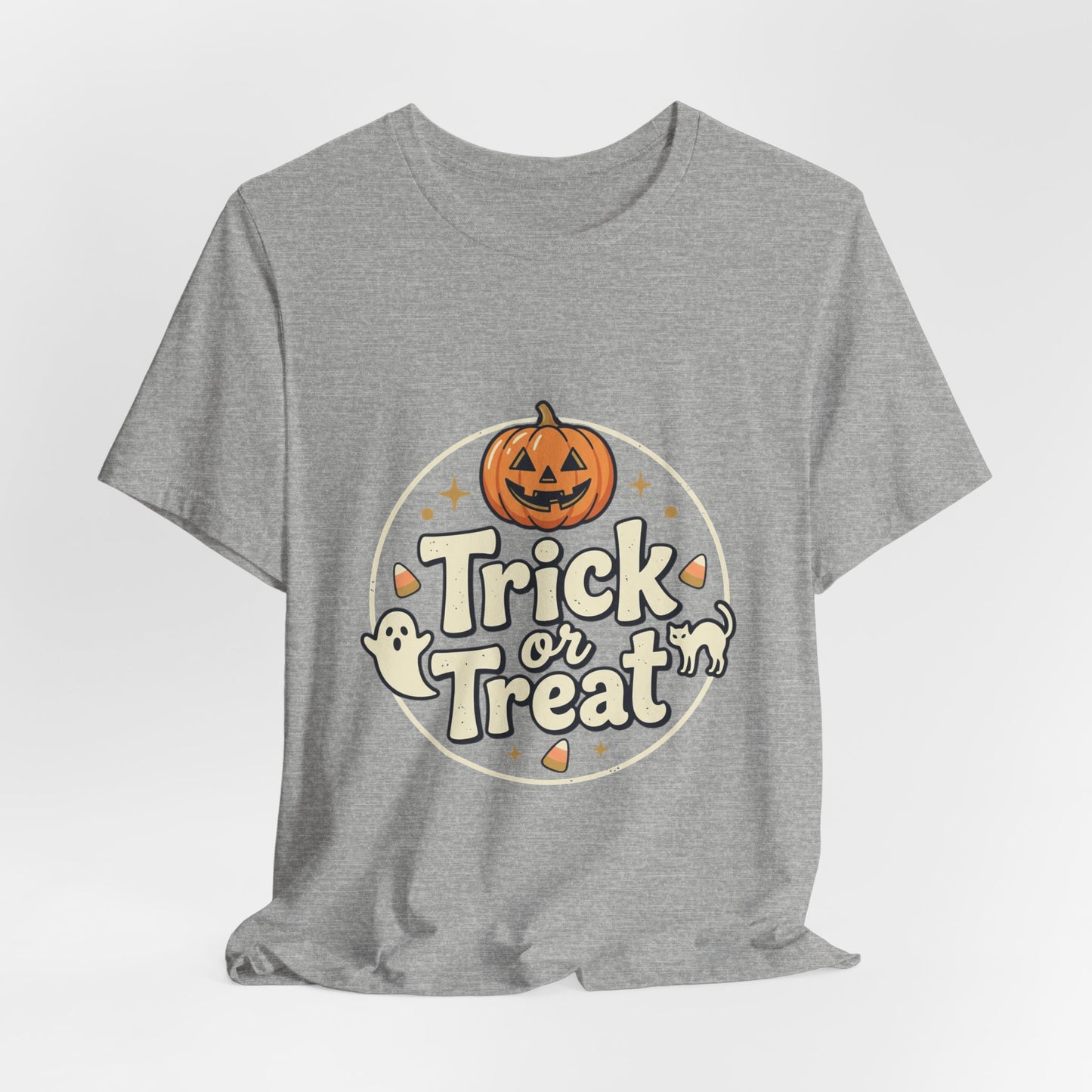 Halloween Trick or Treat T-Shirt — Pumpkin & Ghosts Costume Tee
