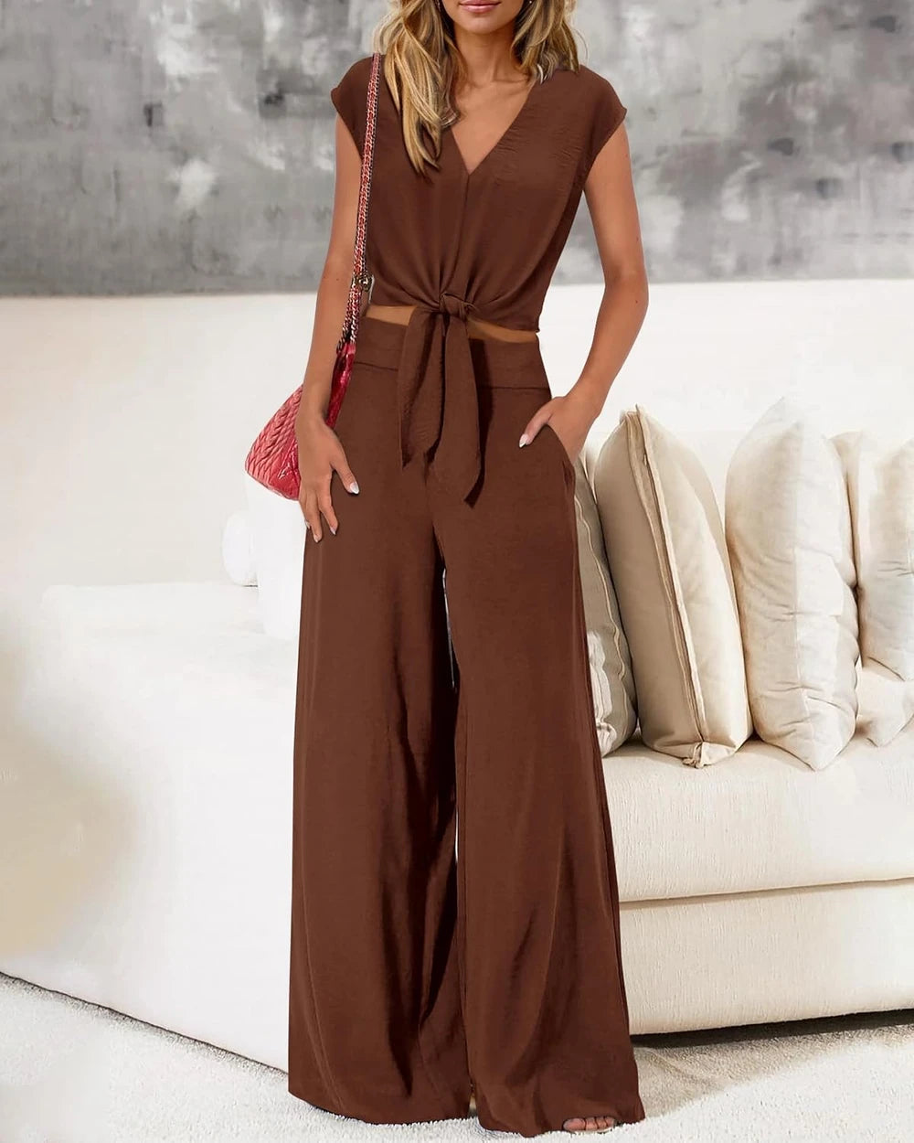Womens Summer Two Piece Outfit