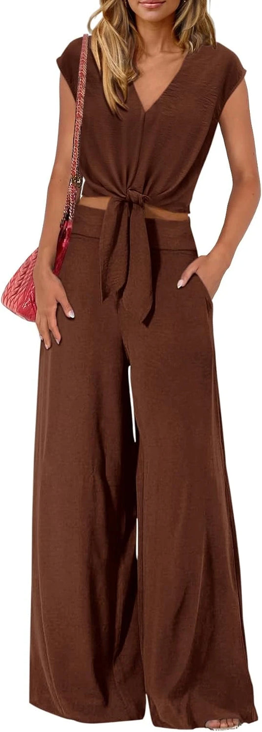 Womens Summer Two Piece Outfit