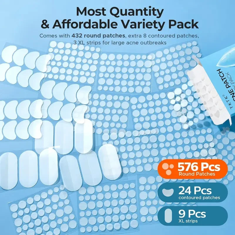 Hydrocolloid Pimple Patch Bulk Set