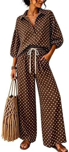 Polka Dot Lounge Set