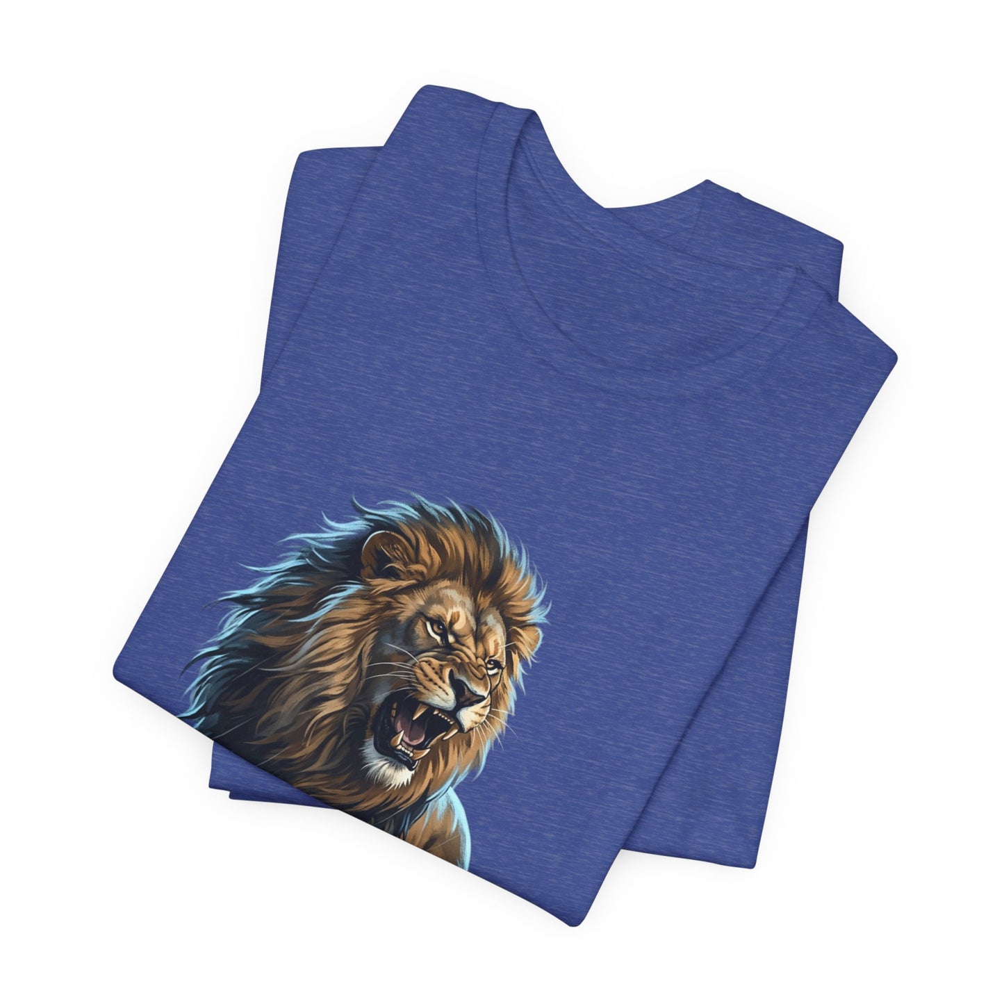 Roaring Lion Graphic Tee — Bold Wildlife T-Shirt