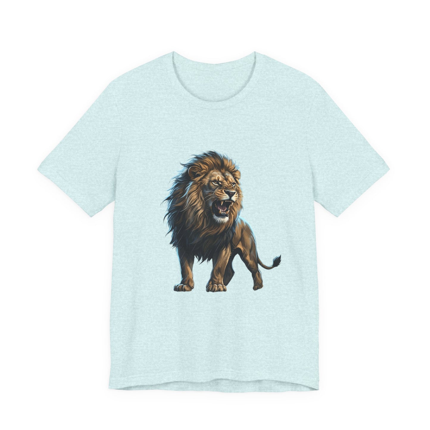 Roaring Lion Graphic Tee — Bold Wildlife T-Shirt