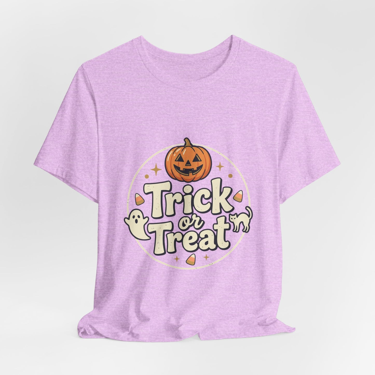 Halloween Trick or Treat T-Shirt — Pumpkin & Ghosts Costume Tee
