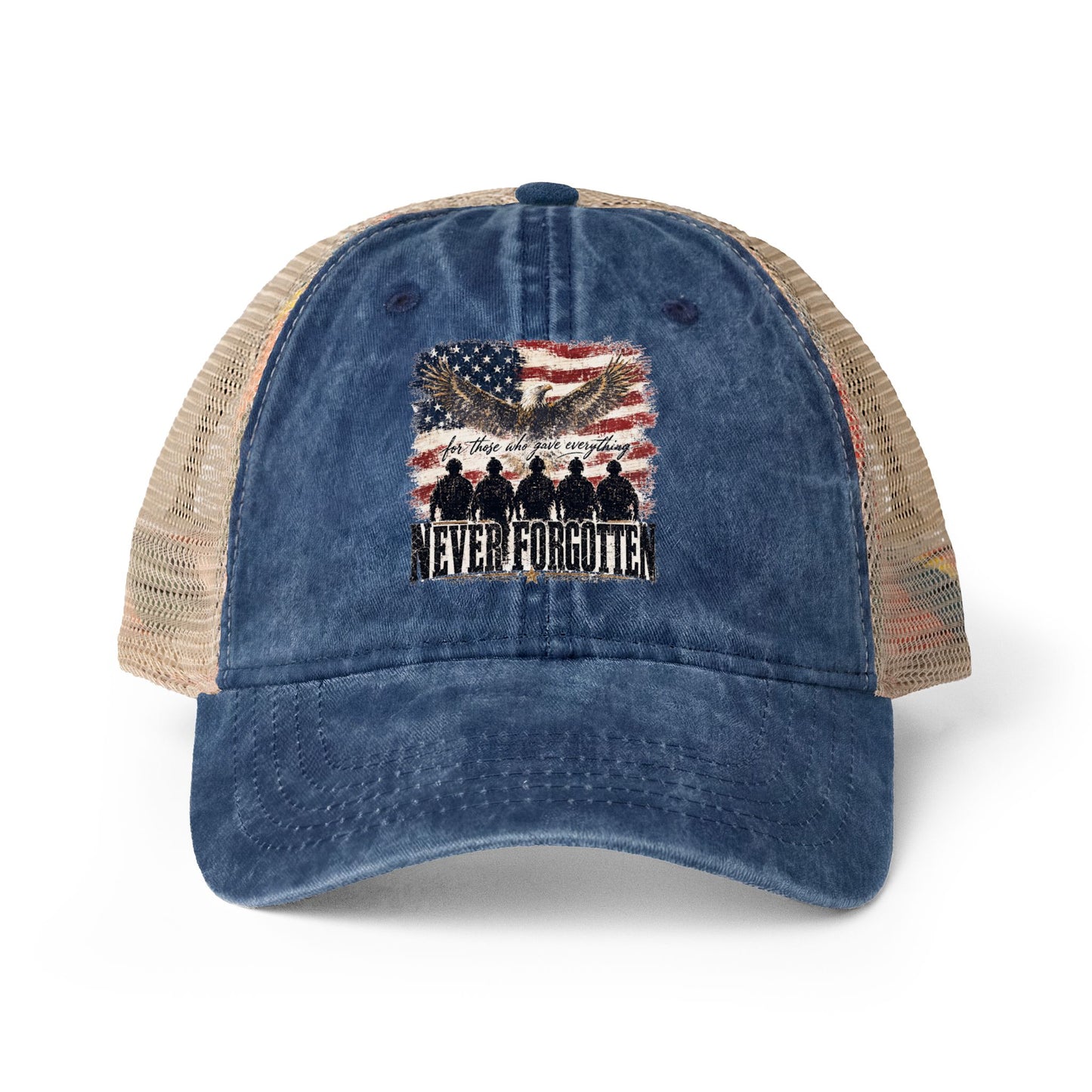 Women's Washed Mesh-Back Cap
