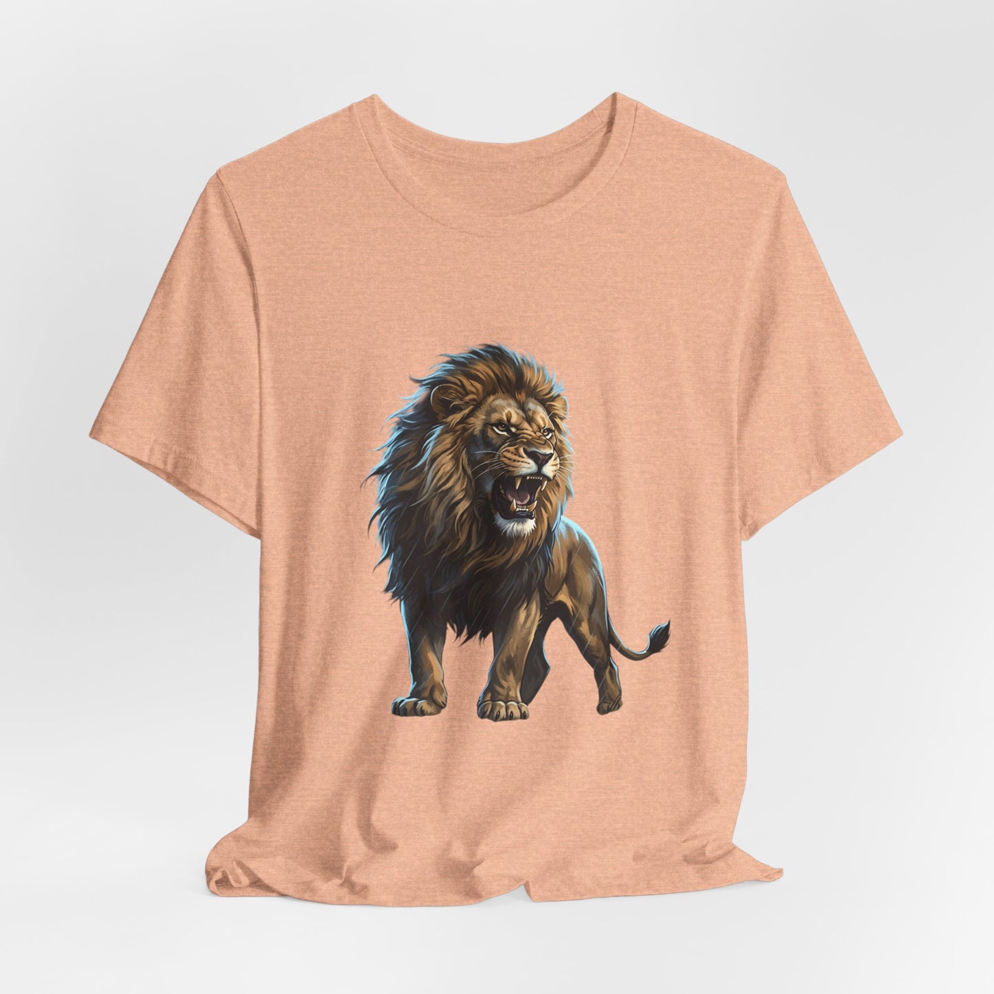 Roaring Lion Graphic Tee — Bold Wildlife T-Shirt