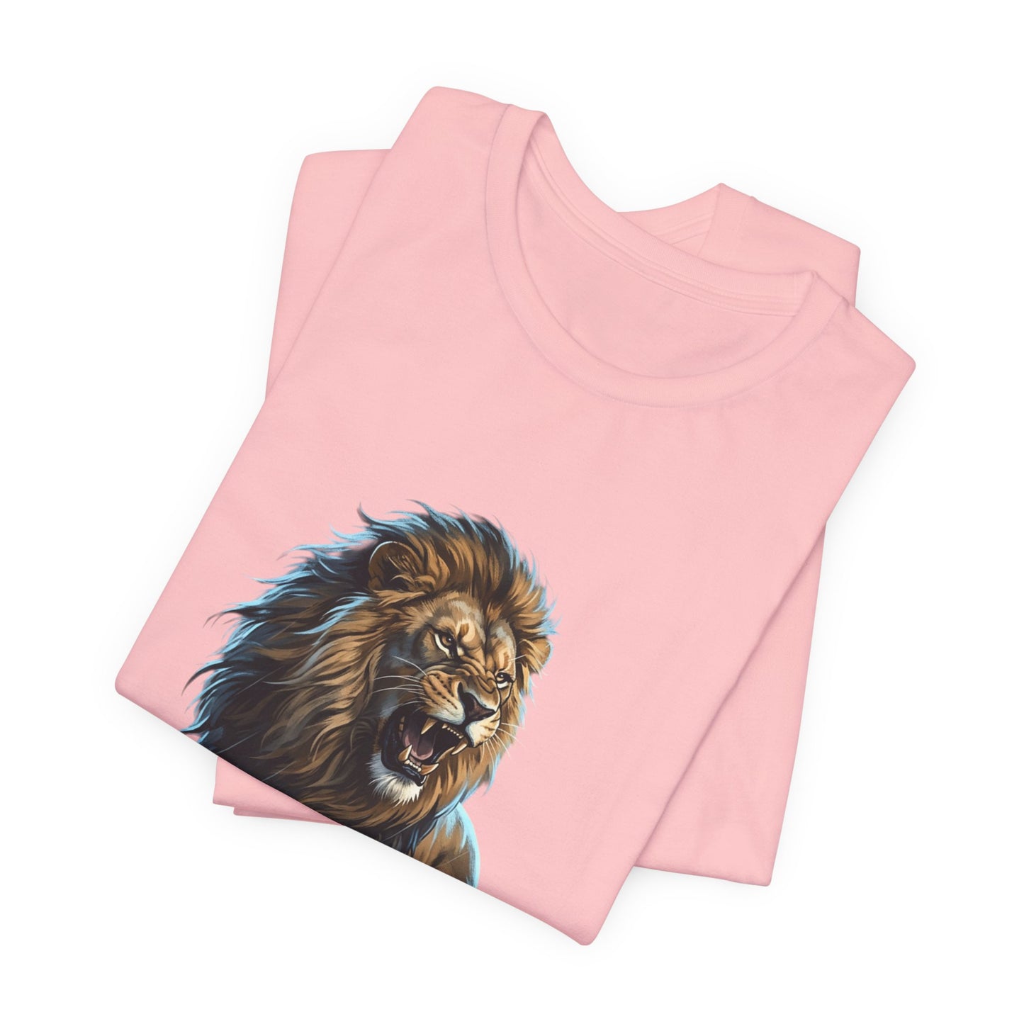 Roaring Lion Graphic Tee — Bold Wildlife T-Shirt