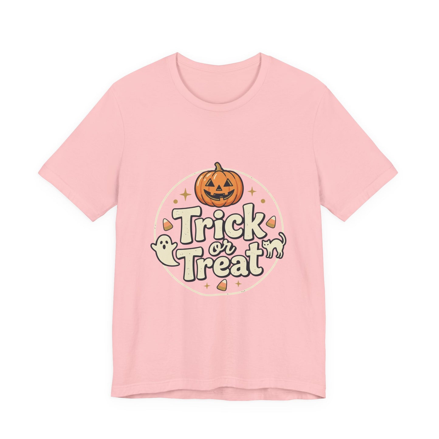Halloween Trick or Treat T-Shirt — Pumpkin & Ghosts Costume Tee