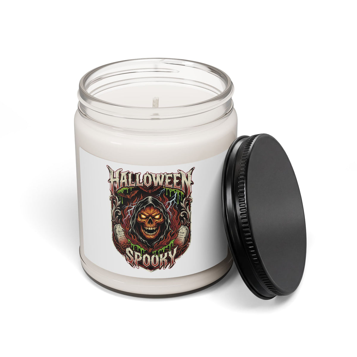 Halloween Spooky Scented Soy Candle — 9oz Jar