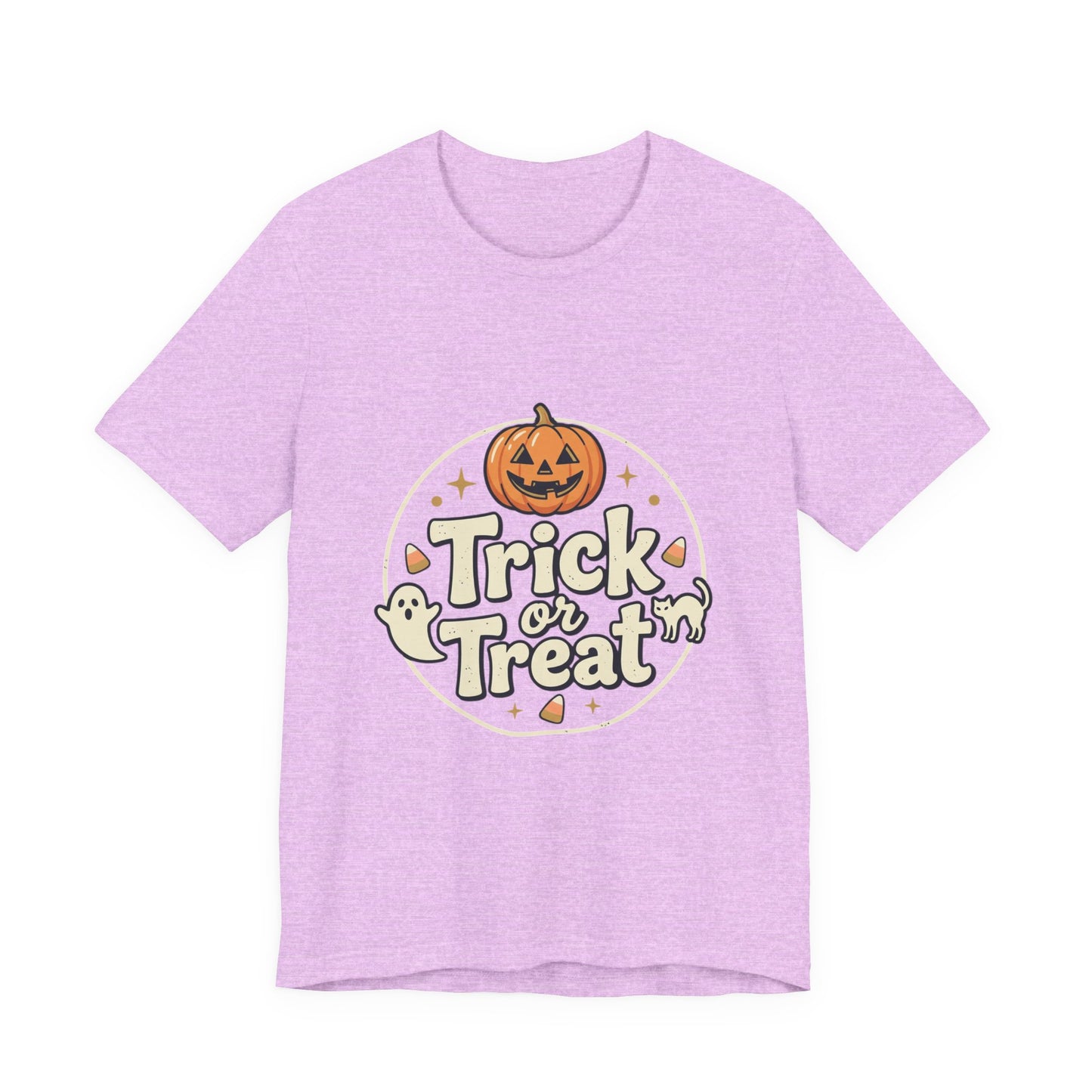 Halloween Trick or Treat T-Shirt — Pumpkin & Ghosts Costume Tee