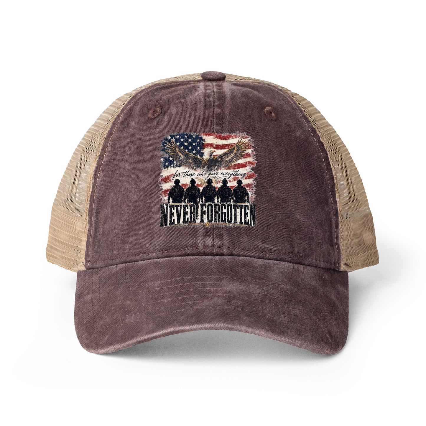Women's Washed Mesh-Back Cap