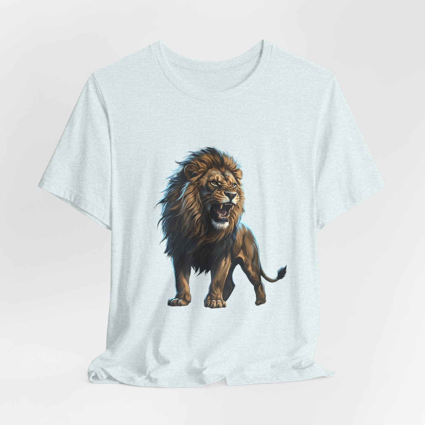 Roaring Lion Graphic Tee — Bold Wildlife T-Shirt