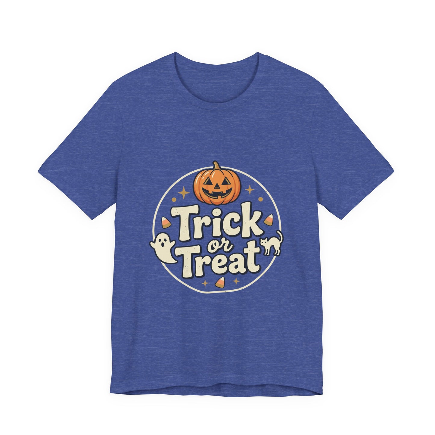 Halloween Trick or Treat T-Shirt — Pumpkin & Ghosts Costume Tee