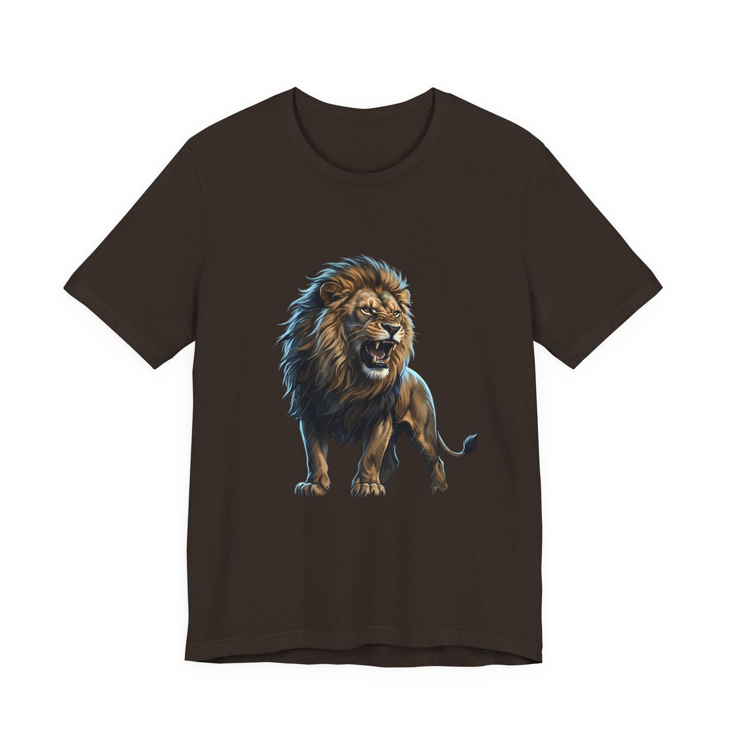Roaring Lion Graphic Tee — Bold Wildlife T-Shirt