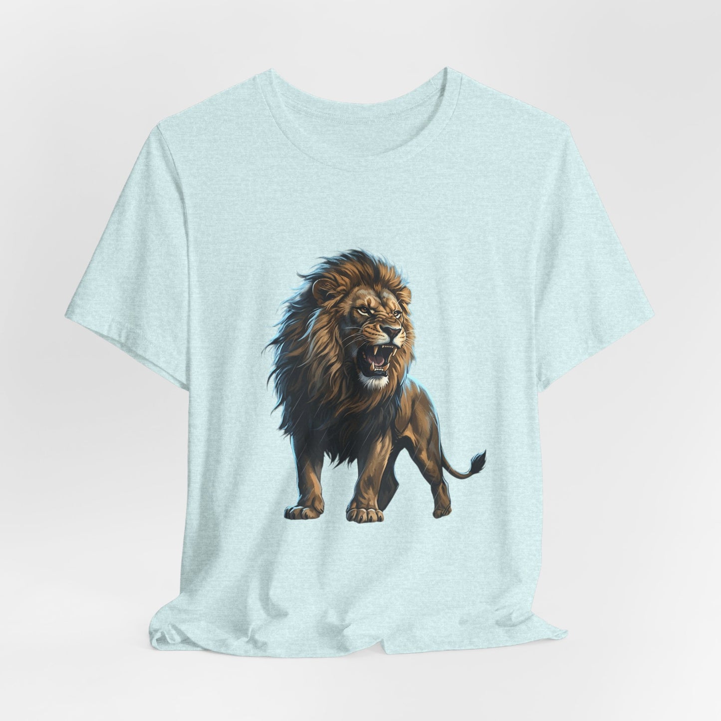 Roaring Lion Graphic Tee — Bold Wildlife T-Shirt