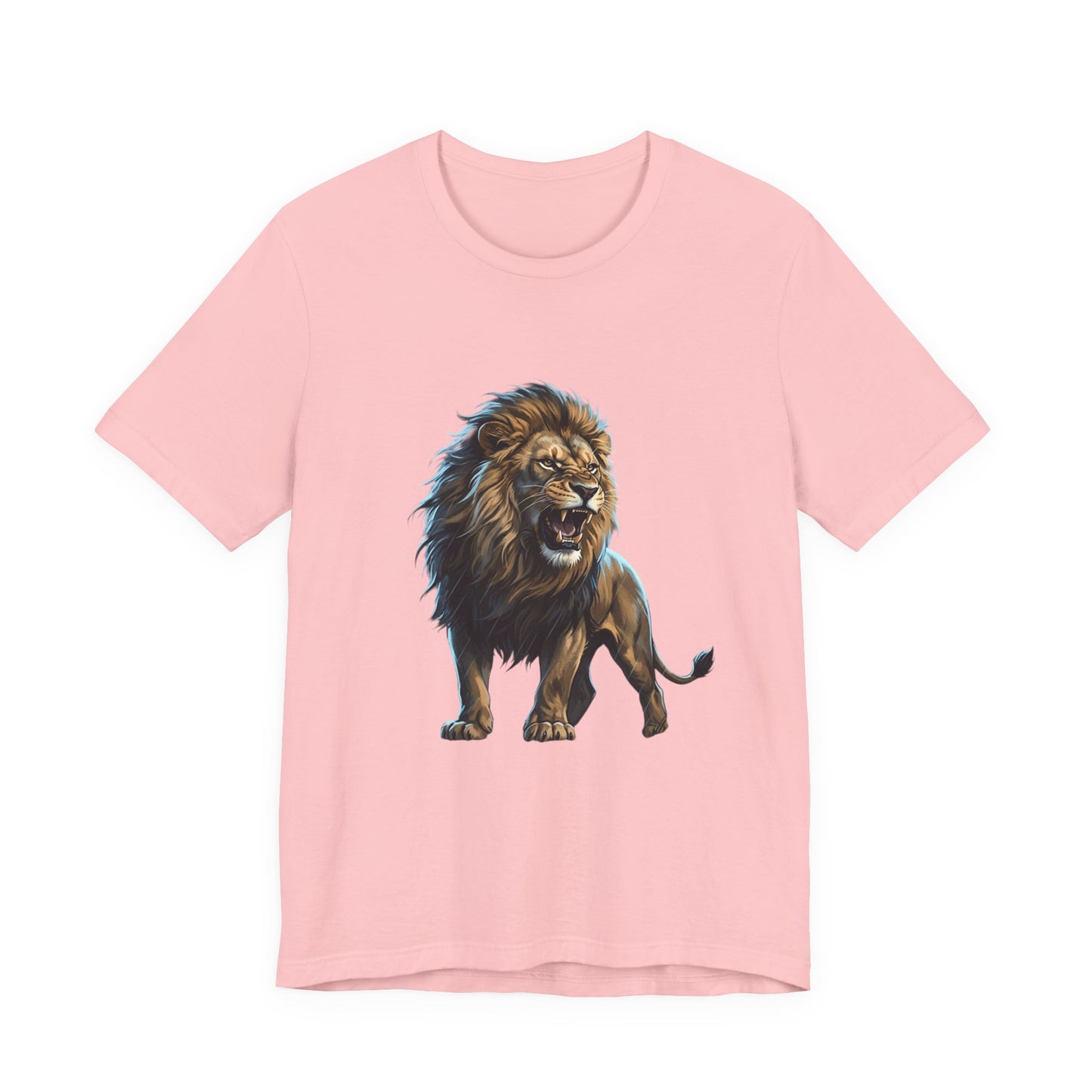 Roaring Lion Graphic Tee — Bold Wildlife T-Shirt
