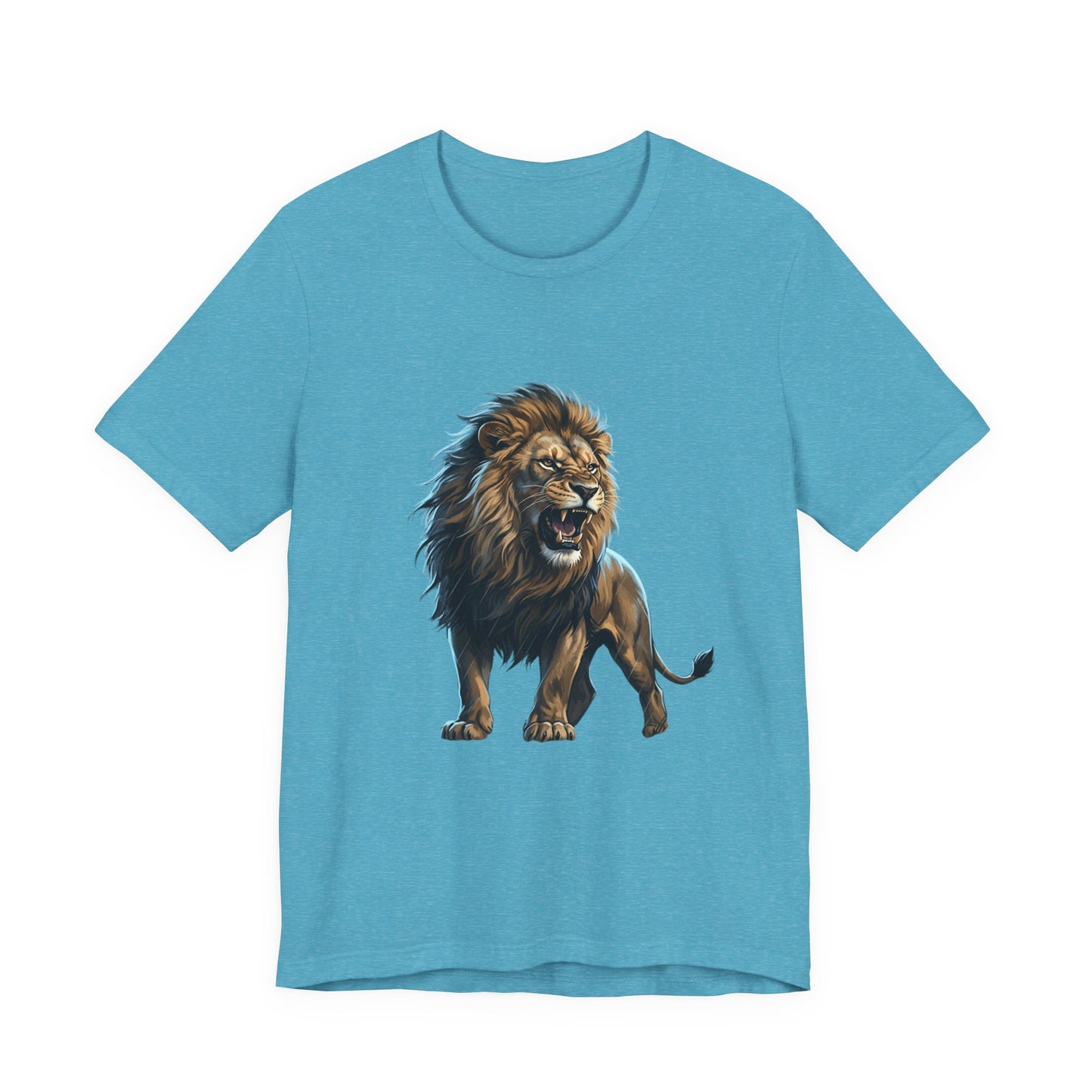 Roaring Lion Graphic Tee — Bold Wildlife T-Shirt