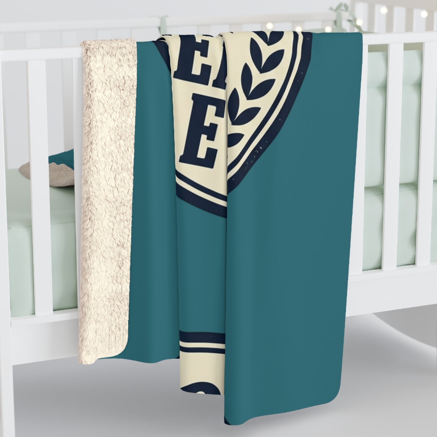 Sherpa Blanket — "Best Teacher Ever" Cozy Teacher Appreciation Throw